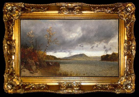 framed  John Frederick Kensett Lake George, ta009-2